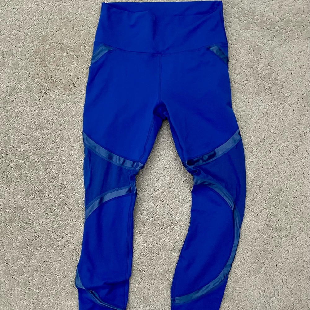 Blue fabletics leggings small